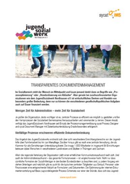 PDF-Dokumnetenmanagement beim Jugend Sozial Werk Nordhausen