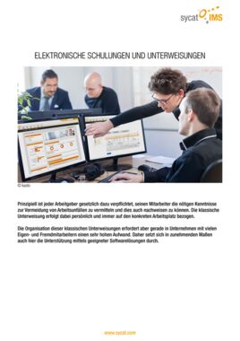 PDF - Elektronische Schulungen und Unterweisungen